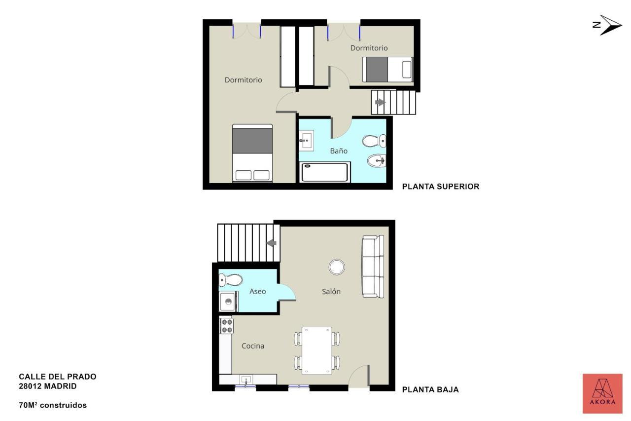 Amazing Apartment In Huertas Madrid Ngoại thất bức ảnh